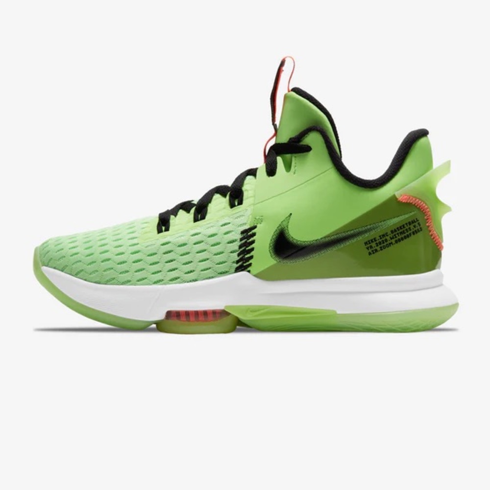 Nike Lebron Witness 5 Mens Size 10 Lime Green Black CQ9380 300
